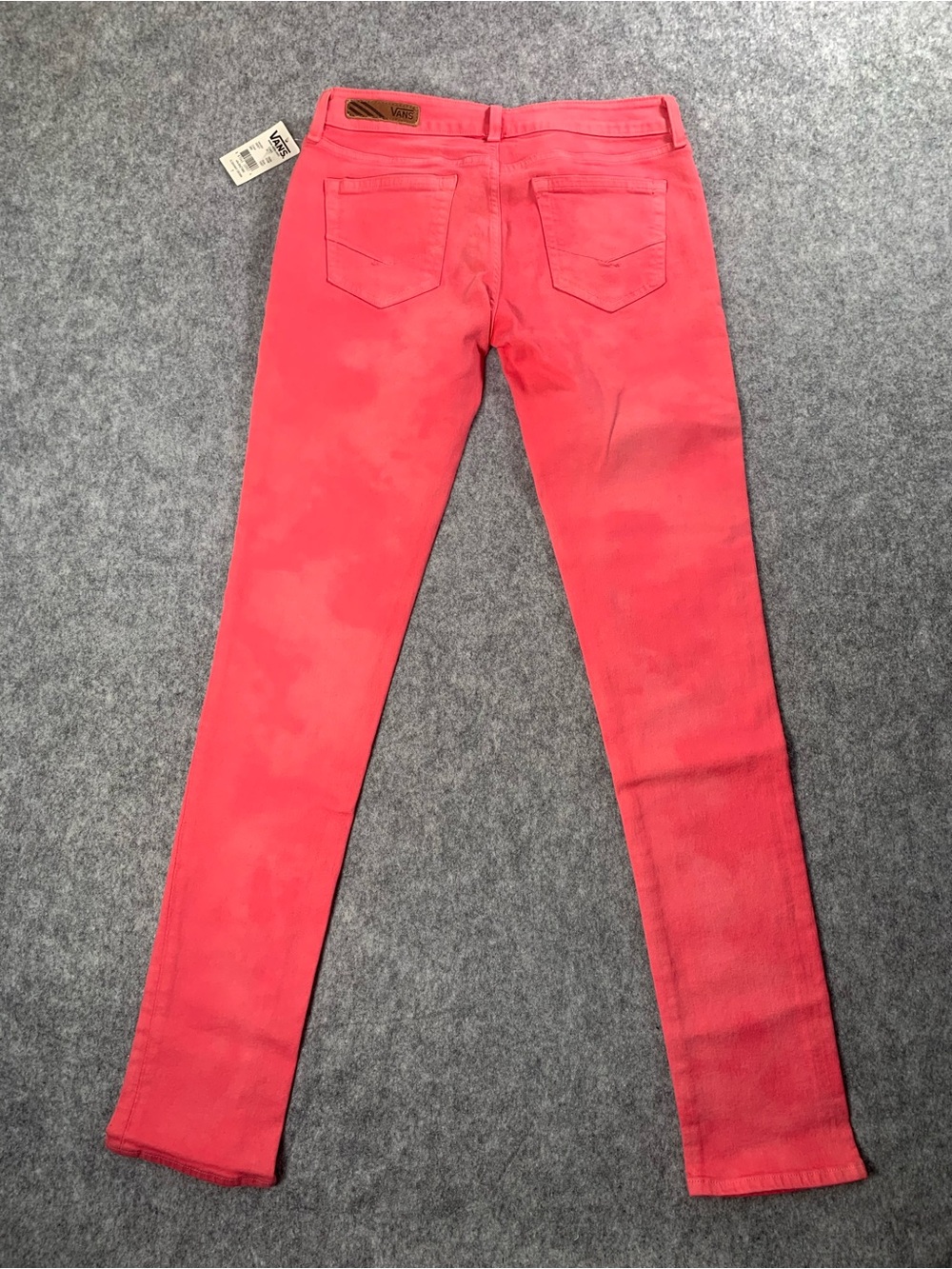 Vans Women’s Red Skinny Jeans - Brand Unspecified